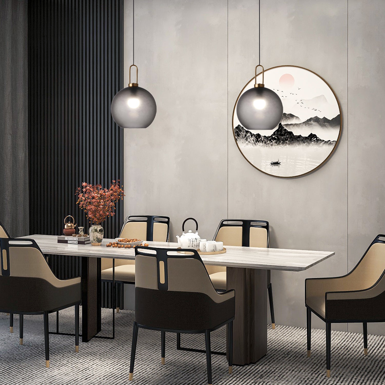 Glass Pendant Light