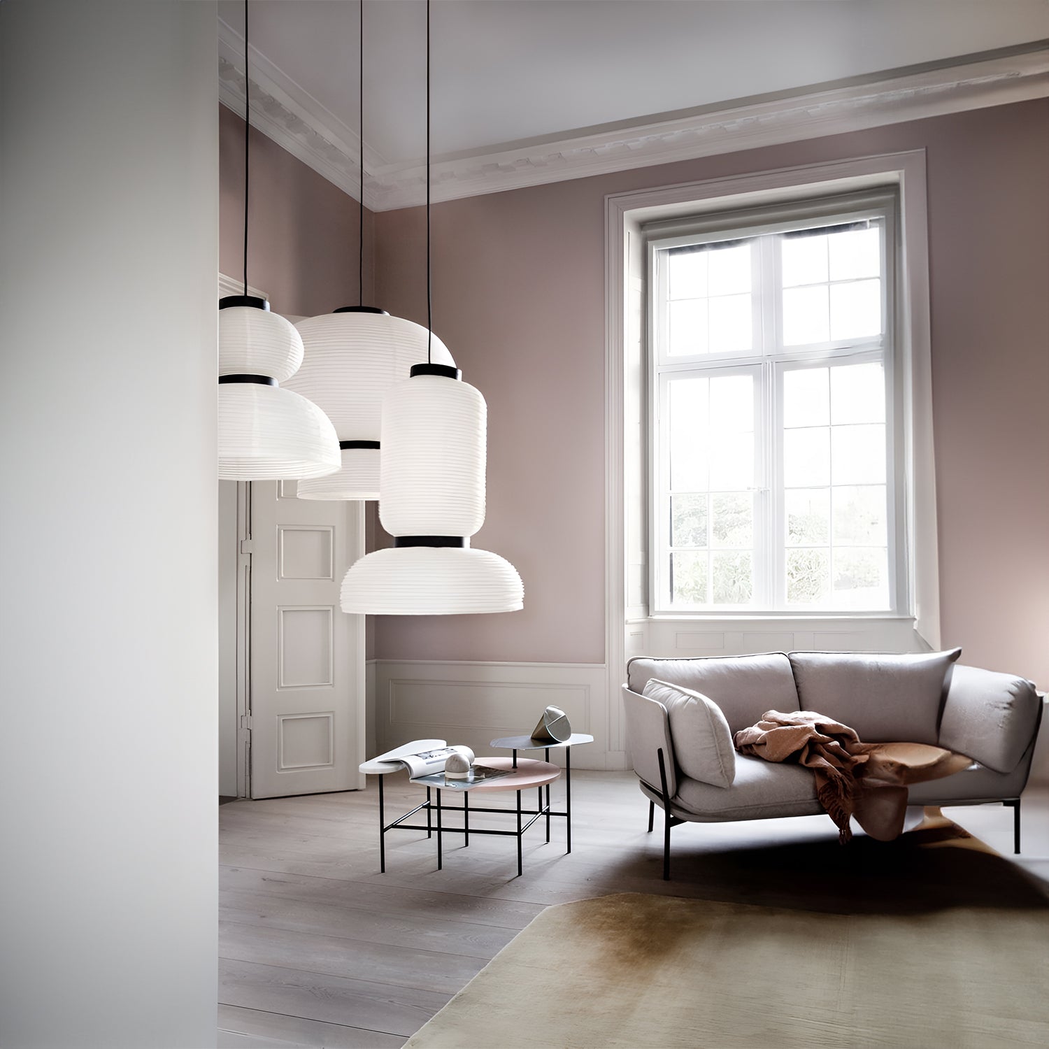 Akari C Pendant Swag Light
