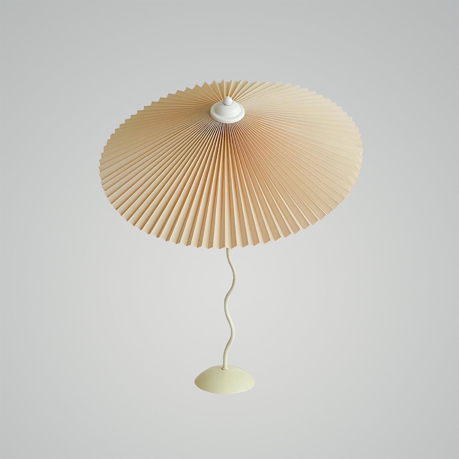 Pleated Hat Table Lamp