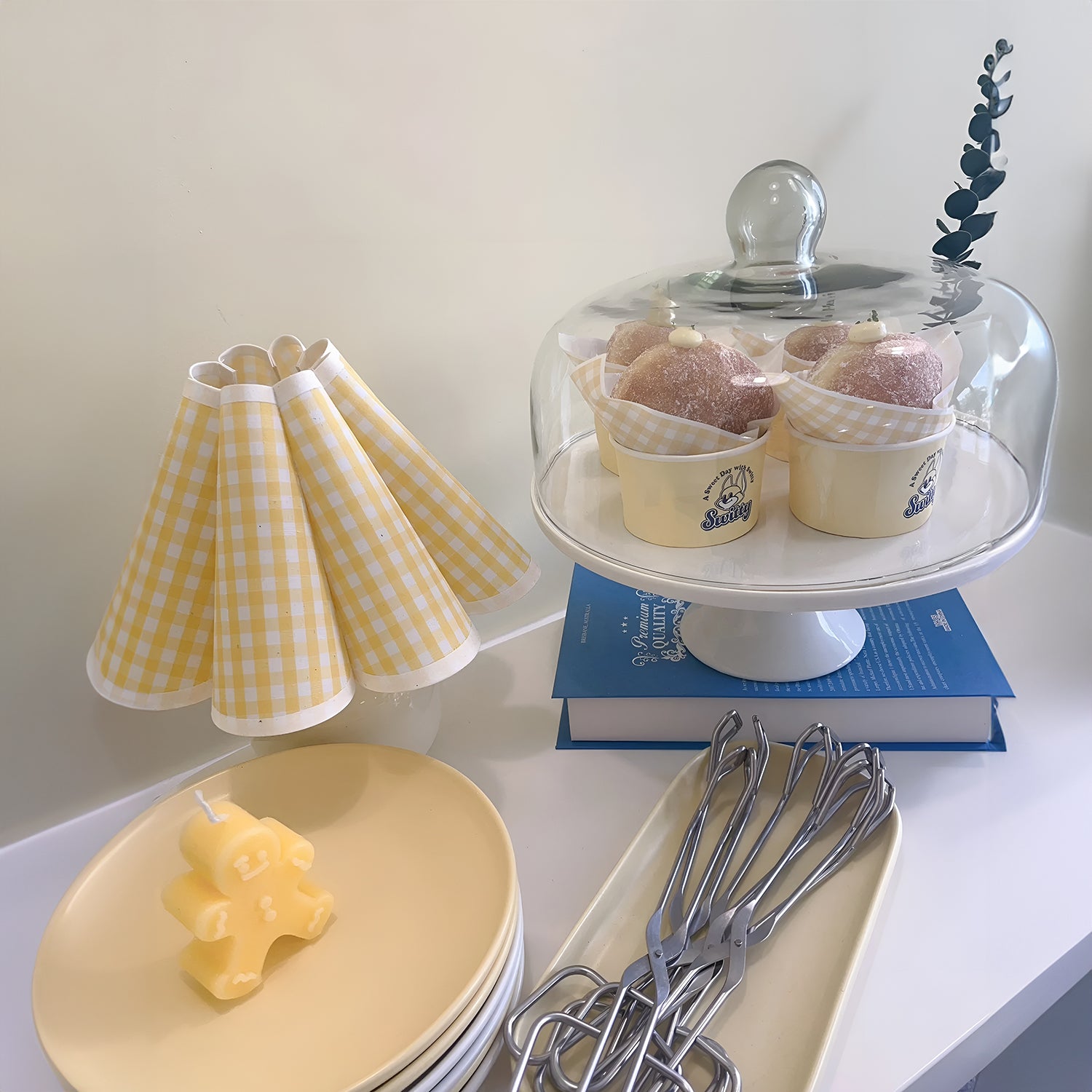 Kicsi Knife Pleat Table Lamp