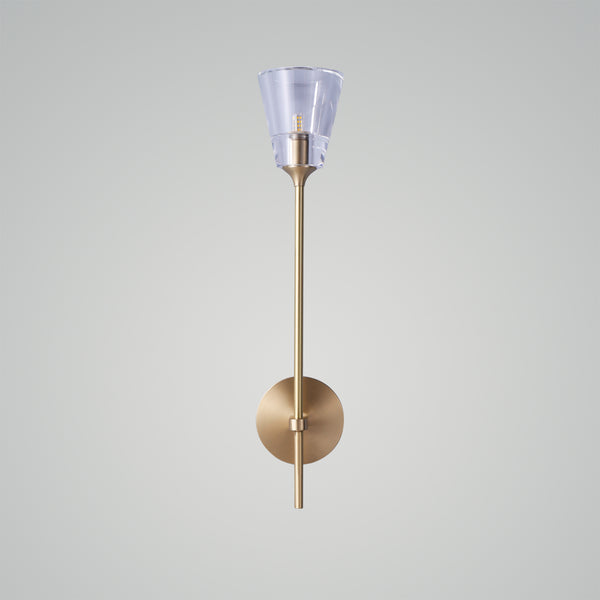 Torche De Verre Sconce
