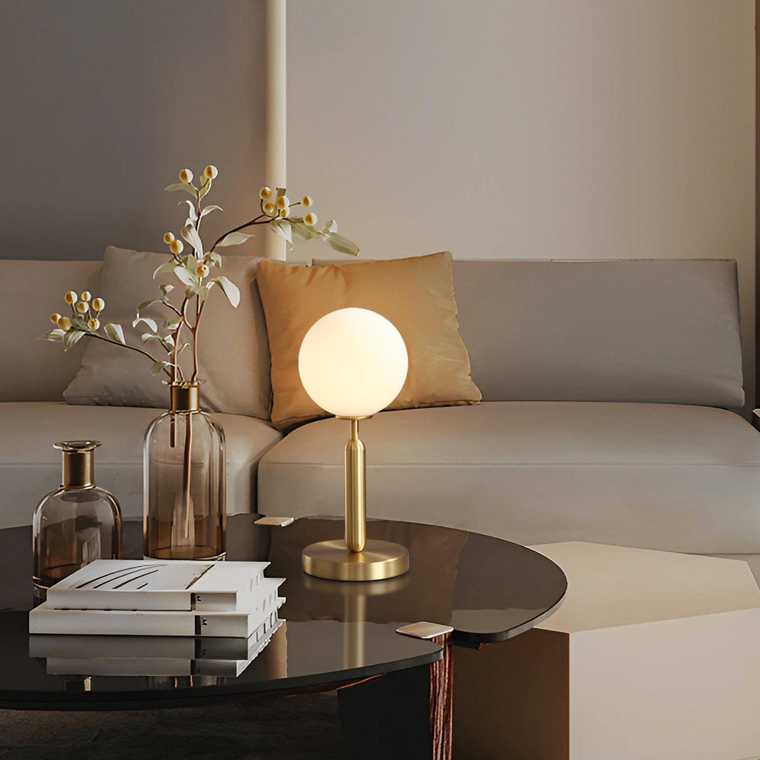 Miira Brass Table Lamp