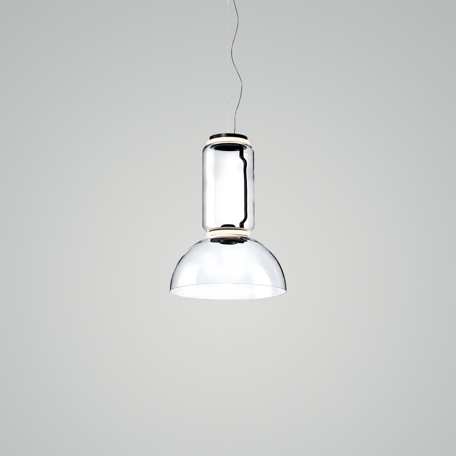 Noctambule Suspension Bowl Pendant Light
