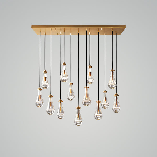 Rain Rectangular Chandelier