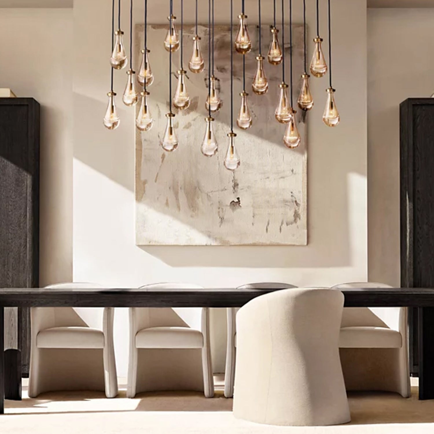 Rain Rectangular Chandelier