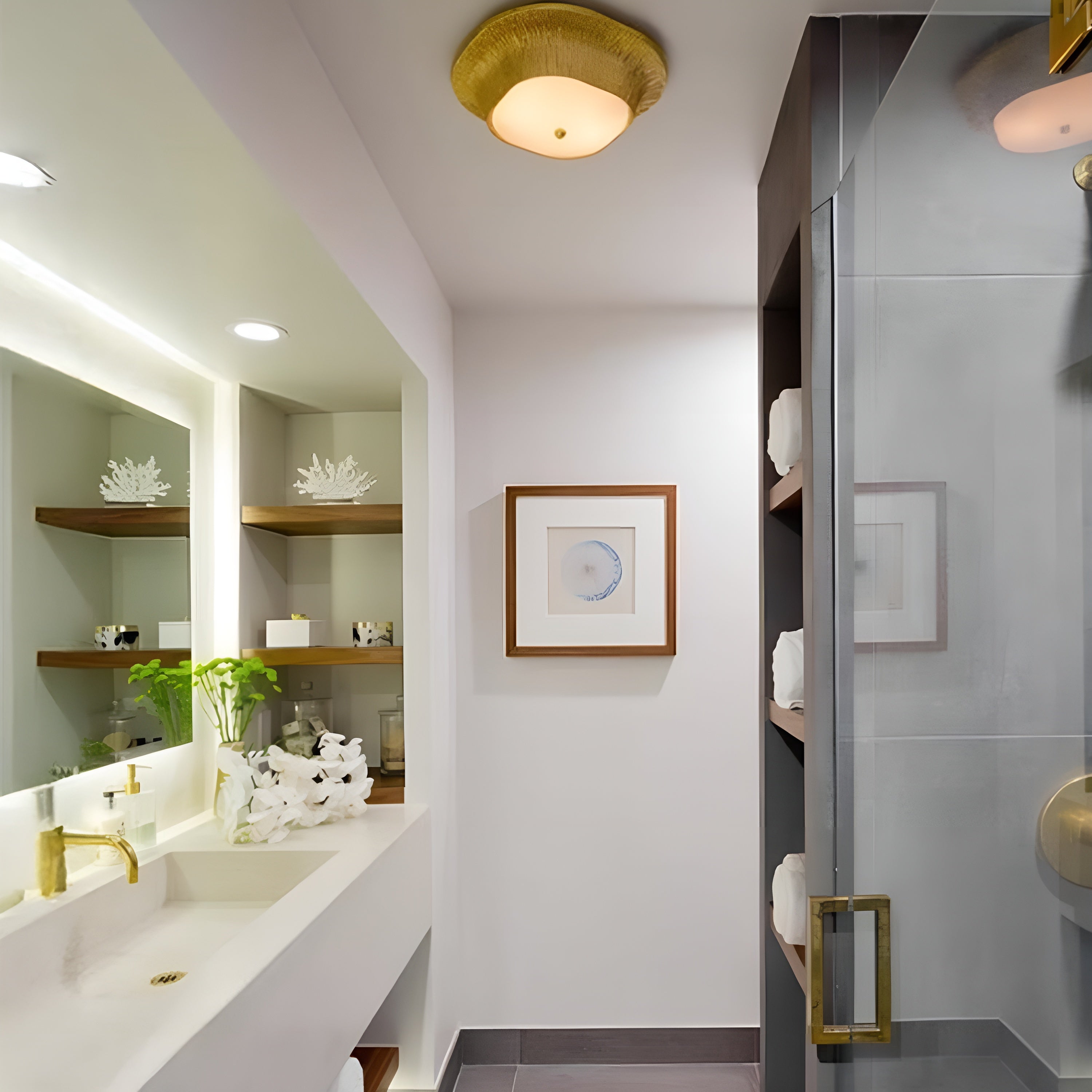 Utopia Round Flush Mount