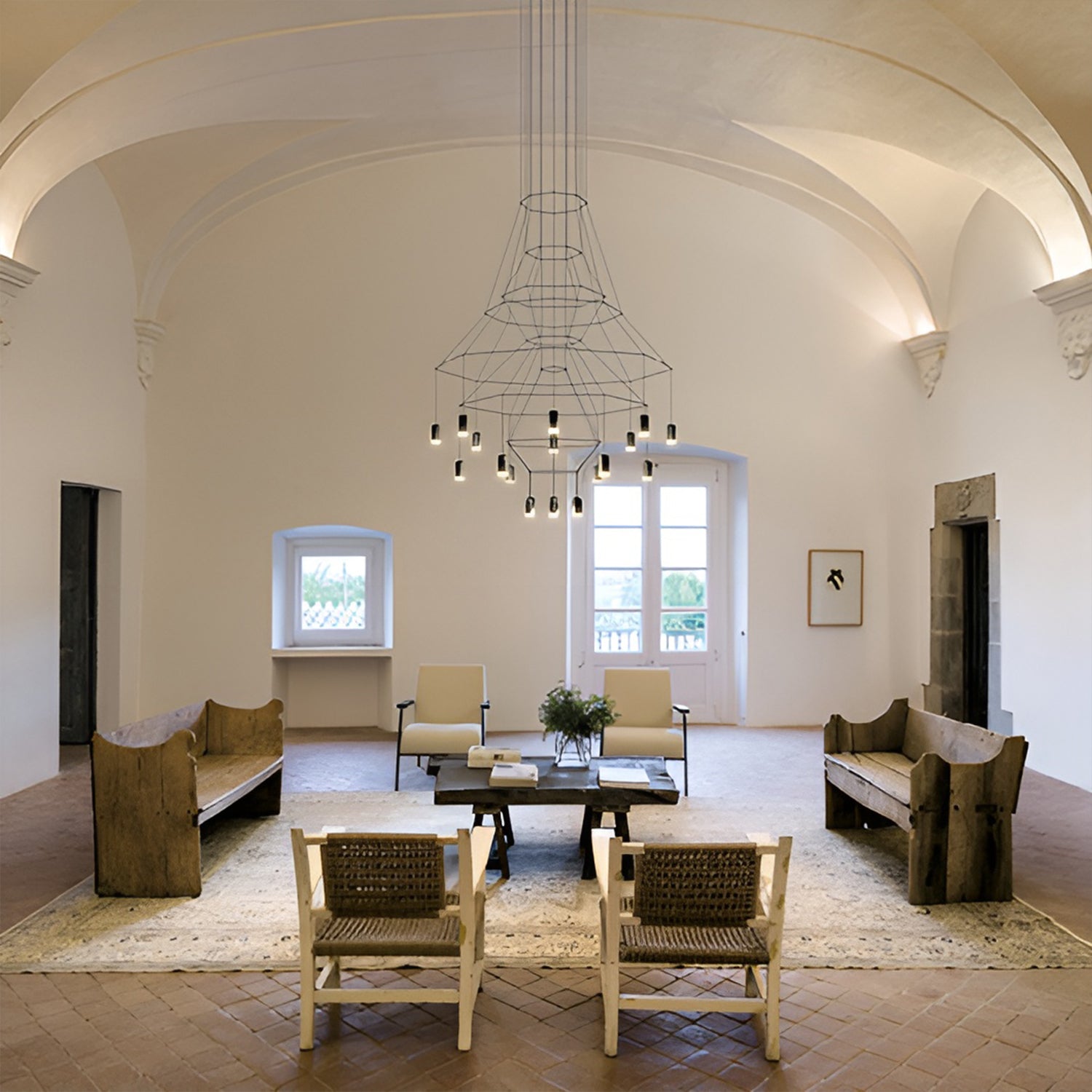 Wireflow Chandelier