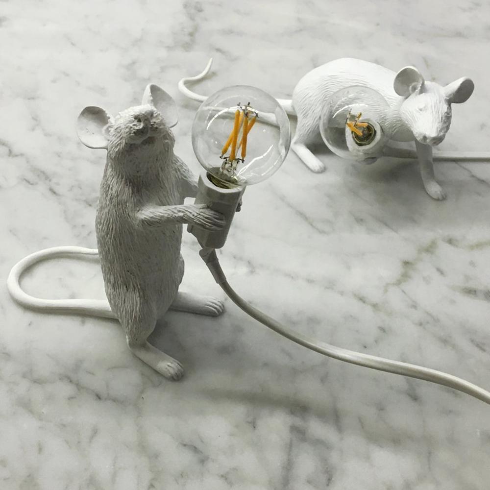 Children's Mouse Resin Table Light - Lights Union