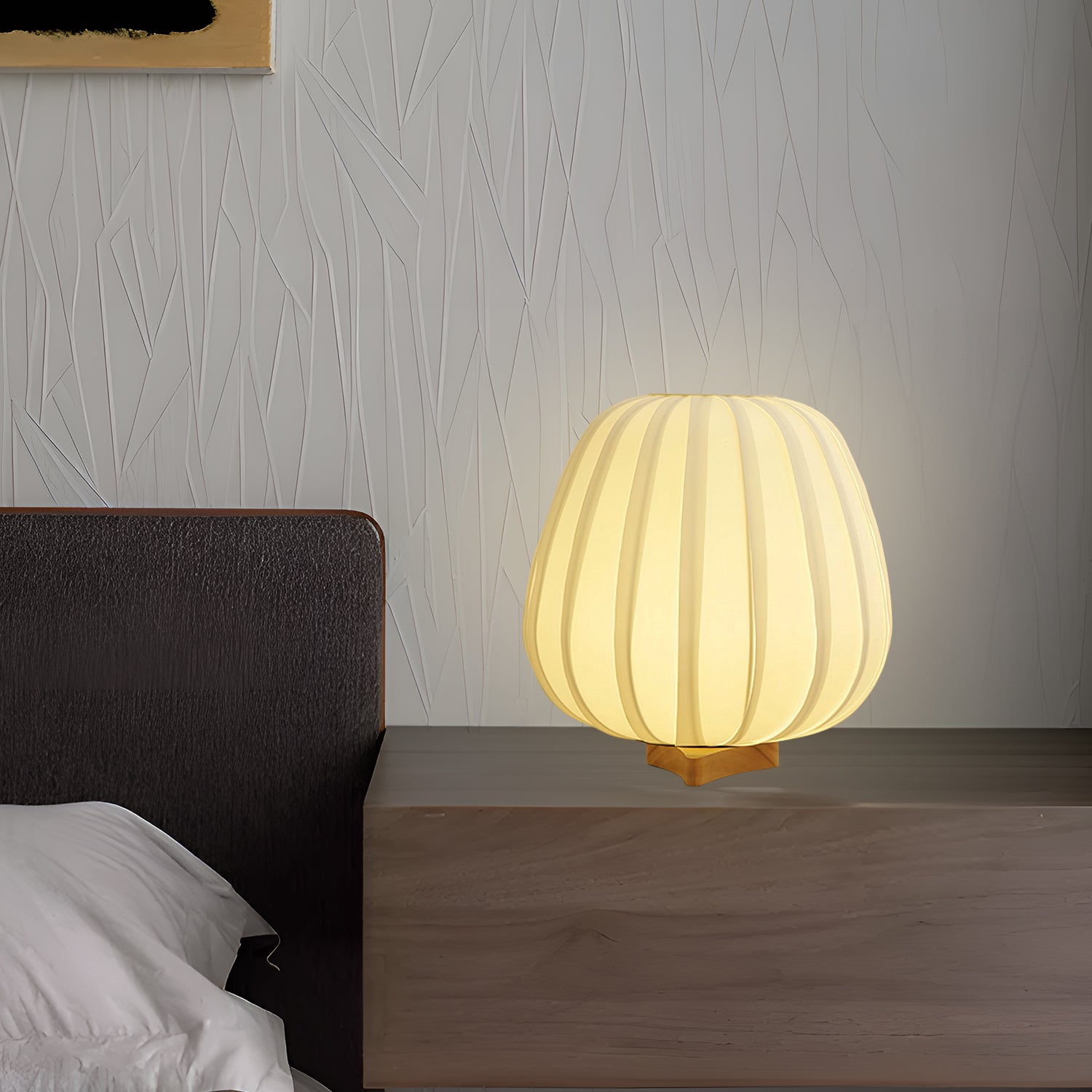Fabric Minimalist Table Lamp