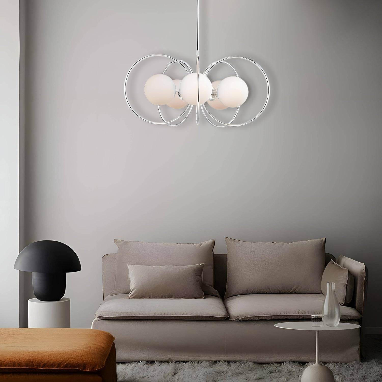 Modern - Lunar Orbit Chandelier