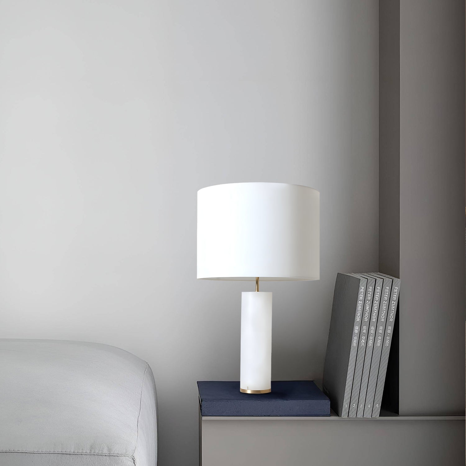 Alabaster Glow Table Lamp